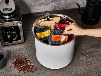 真空保存容器OoBLE(オーブル)コーヒー豆・キャニスター