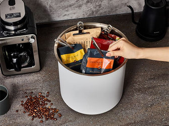 真空保存容器OoBLE(オーブル)コーヒー豆・キャニスター