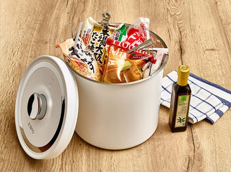 真空保存容器OoBLE(オーブル)調味料、小麦粉、粉物
