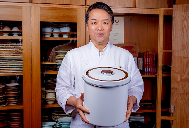一二三庵 粟飯原崇光シェフ