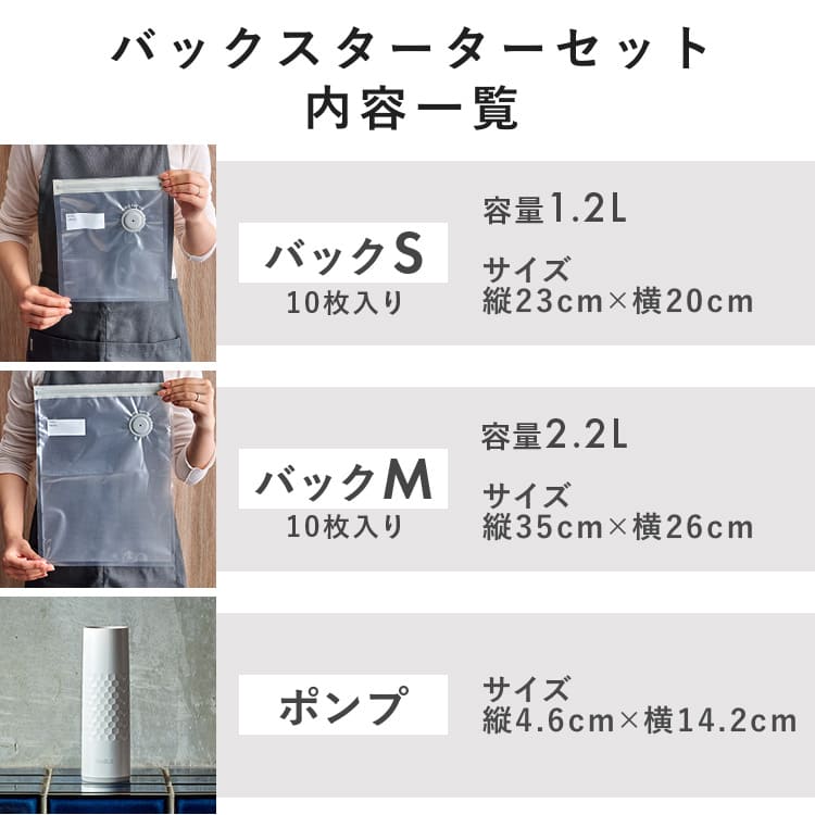 バッグ スターターセット