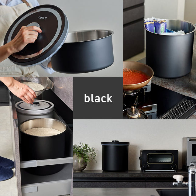 OoBLE rice stocker gray