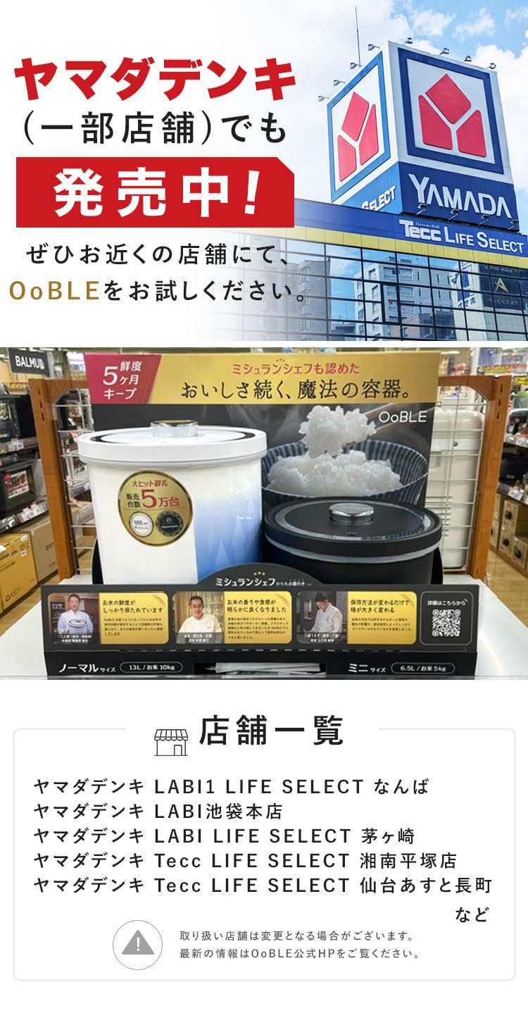 ヤマダデンキでも発売中
